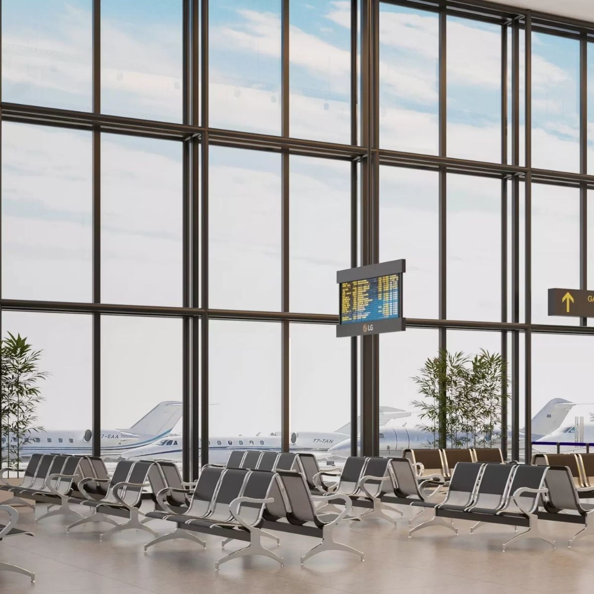 Otimize seu cantinho com cadeiras longarina para recepções