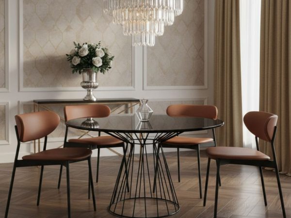 Salas de jantar na medida certa: conjuntos compactos